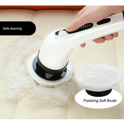 Electric Spin Scrubber Set