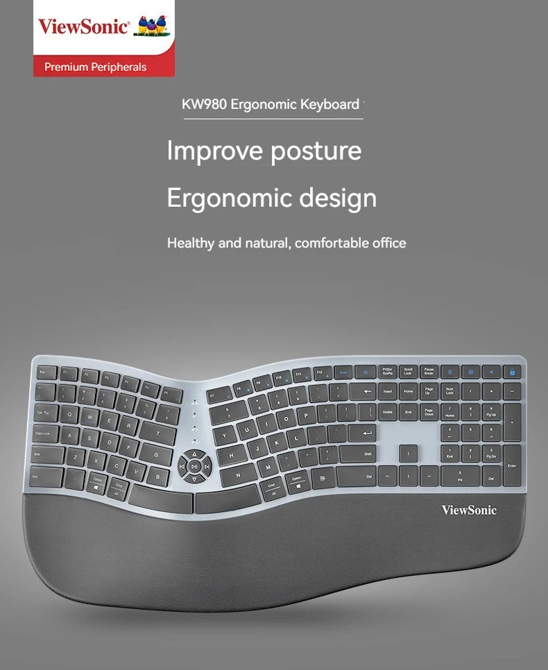 Ergonomic Wireless Keyboard