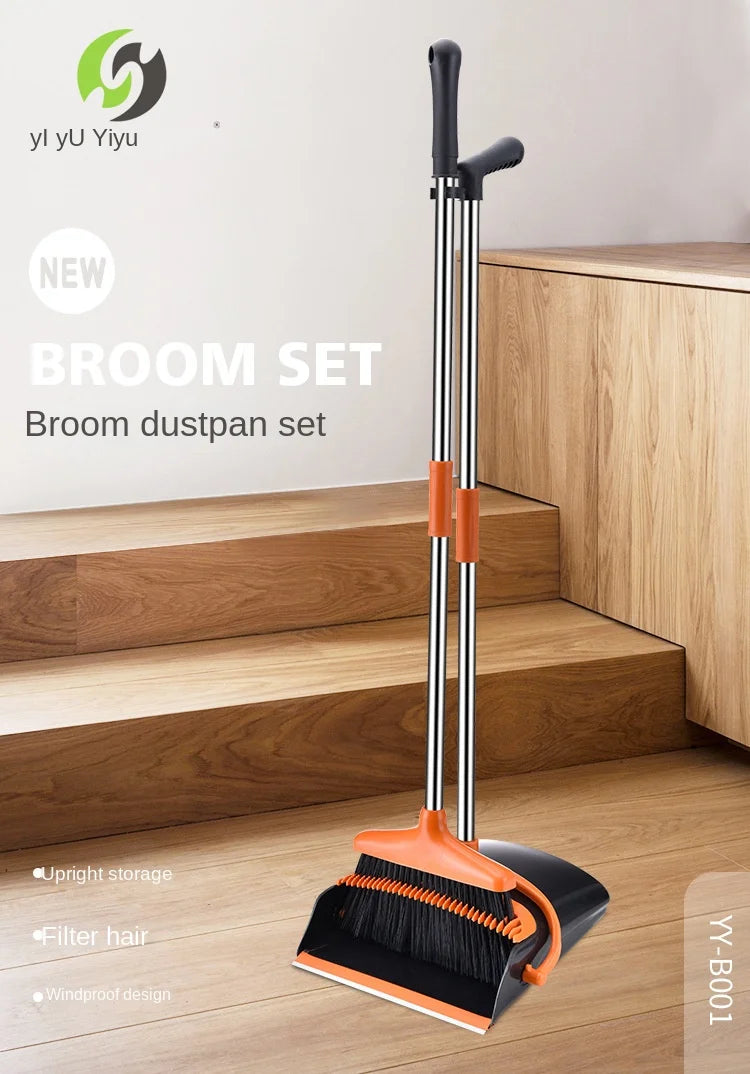 Broom and Dustpan Set