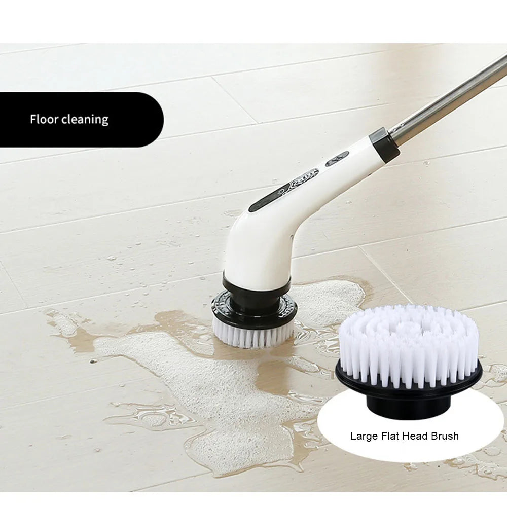 Electric Spin Scrubber Set