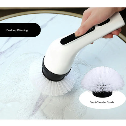 Electric Spin Scrubber Set