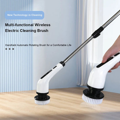 Electric Spin Scrubber Set