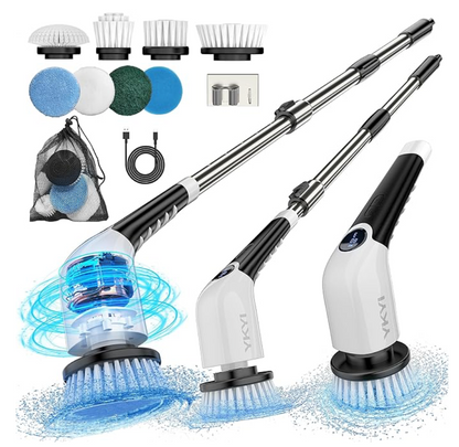 Electric Spin Scrubber Set